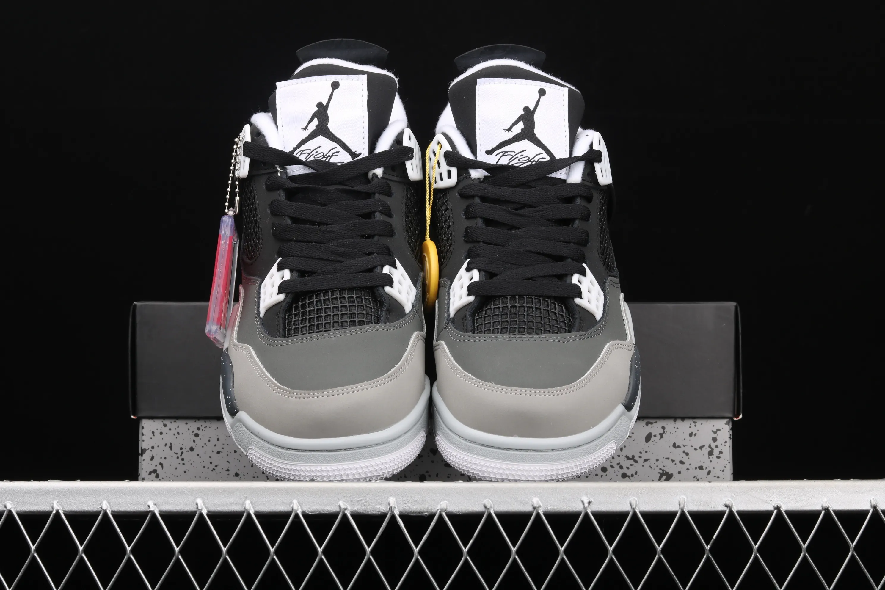 All categories Air Jordan Jordan series basketball shoes Air Jordan 4 G version Air Jordan 4 Georgetown Fear Pack AJ4 Joe 4 "Fear Oreo" retro casual sports culture basketball shoes 626969-030